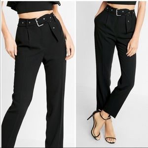 Express | Pants | Sz 8 | Belted High Rise Ankle 🆕